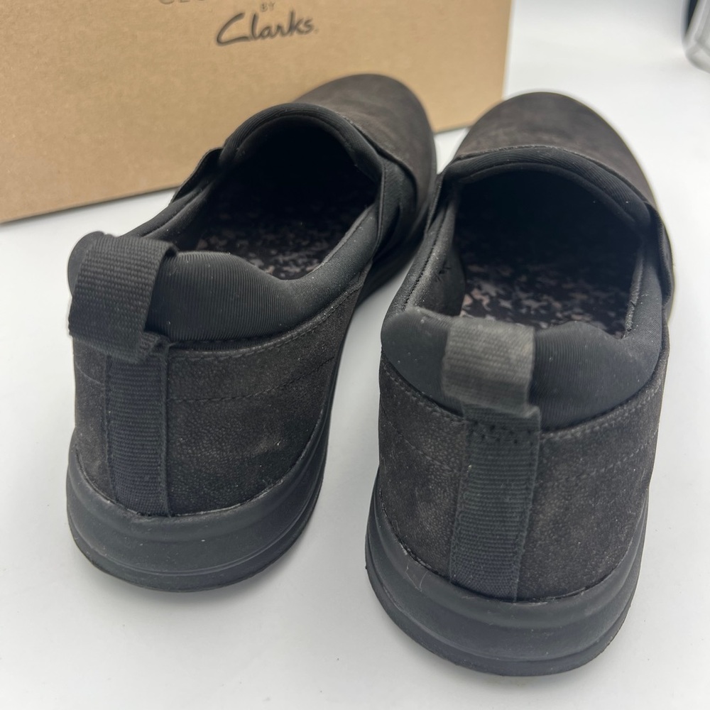 Clarks CLOUD STEPPERS Breeze Bali Women’s Size 7W EU 37.5 Black. Comfort Shoe - Picture 6 of 15